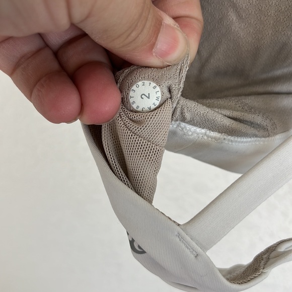 Lululemon Free To Be Serene Bra White Sports Bra - Picture 7 of 8